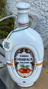 Palinka Porcelain Bottle