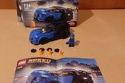 LEGO Speed Champions 75878 Bugatti Chiron.  Used and discontinued set from 2017. Good condition.