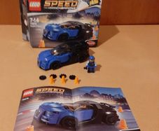 LEGO Speed Champions 75878 Bugatti Chiron.  Used and discontinued set from 2017. Good condition.