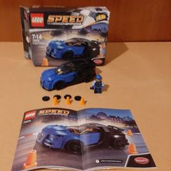 LEGO Speed Champions 75878 Bugatti Chiron.  Used and discontinued set from 2017. Good condition.