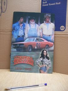 Dukes Of Hazzard memorabilia tin sign