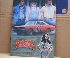 Dukes Of Hazzard memorabilia tin sign