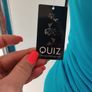 BNWT Quiz turquoise shoulder dress size UK10 EU38 Postage included Image 6
