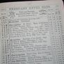 Antique Almanack Whitaker 1901 Image 7