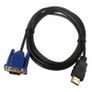 1.8m HDMI Male to VGA Male HD15 Video Adapter Cable Lead for TV Computer Monitor - FHT11CAB Image 2