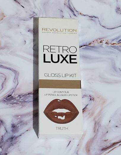 Revolution Retro Luxe Gloss Lip Kit - Truth - New