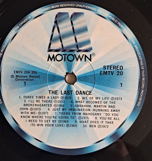 Motown The Last Dance UNTESTED