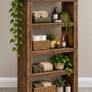 Handmade Rustic Bathroom Tall Shelving Unit Image 4