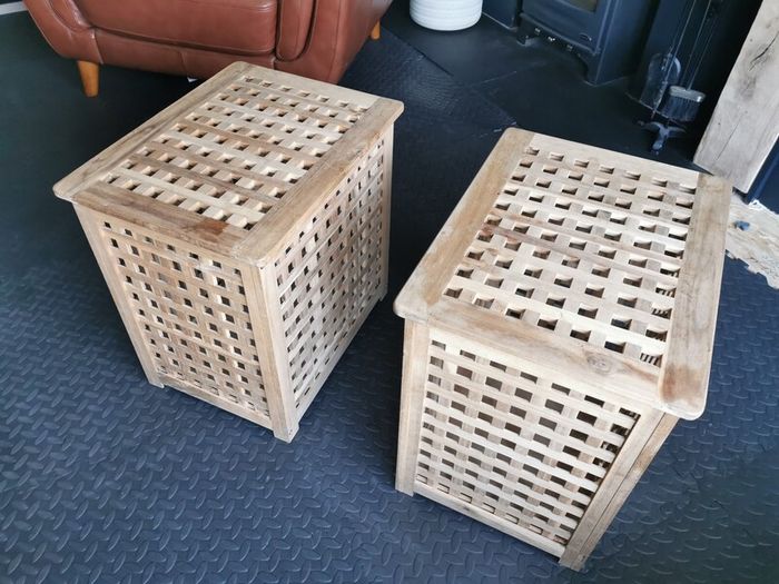 IKEA Side Table with Storage
