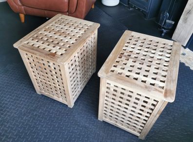 IKEA Side Table with Storage