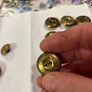 World War 1/2 Brass Buttons Image 2
