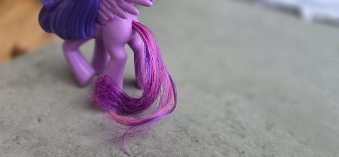 Princess Twilight Sparkle Vinyl (missing gem) Equestria Girls Plaid Design Brushable Tail MLP G4 My Little Pony
