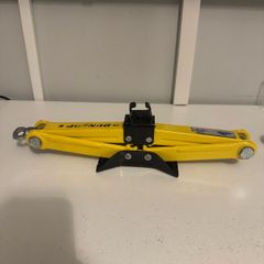 car jack and wheel wrench