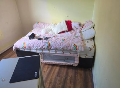 Sofa , bedframe and matrasses