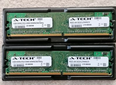 A-tech Ddr2 667mhz Dimm Pc2-5300