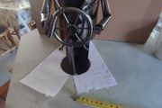 Brubaker Wine Bottle Holder Captain - Metal Sculpture - Wine Rack Decor - Tabletop