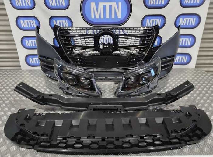 Facelift Bodykit Bumper Headlight Kit for Mercedes V Class Vito W447 16-24 V300d