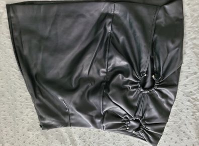 Bershka Faux Leather Skirt Size M