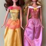 2012 Disney Princess Dolls Aurora and Belle Image 2