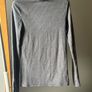 Stradivarius grey long sleeve top size S Image 7