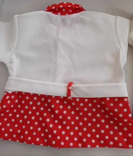 2 vintage 70's crimplene baby tops