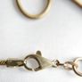 Vintage 9ct 375 YELLOW GOLD Snake Necklace CHAIN 17,2" necklace 9,4g Snake Necklace Image 4
