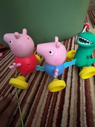 Peppa Pig walking push and pull toy