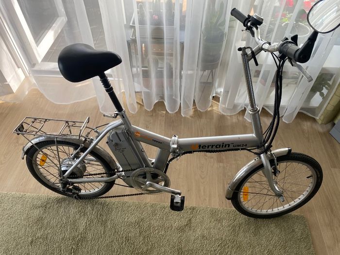 Pedal Assisted Folding Bike