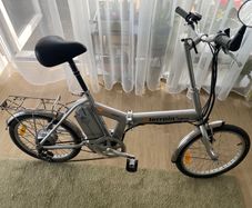 Pedal Assisted Folding Bike