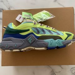 New Fila One Of A Kind - Ravagement UK 9 - Custom Green Cant Buy Anywhere Else