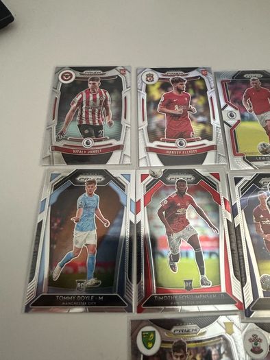 Panini Prizm Premier League Mixed Year Card Lot
