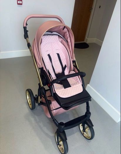 Pink buggy