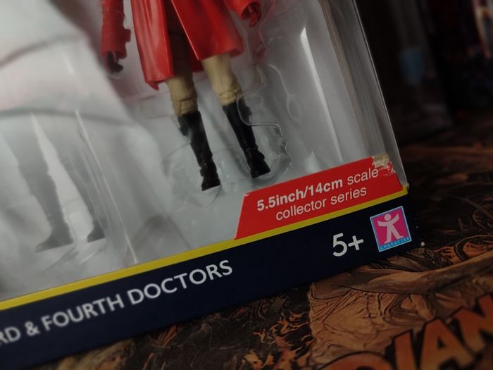 Doctor Who ! Companions of the 3rd & 4th Doctor ! Action Figures ! RRP 39.99 ! Collector's Figure Set !