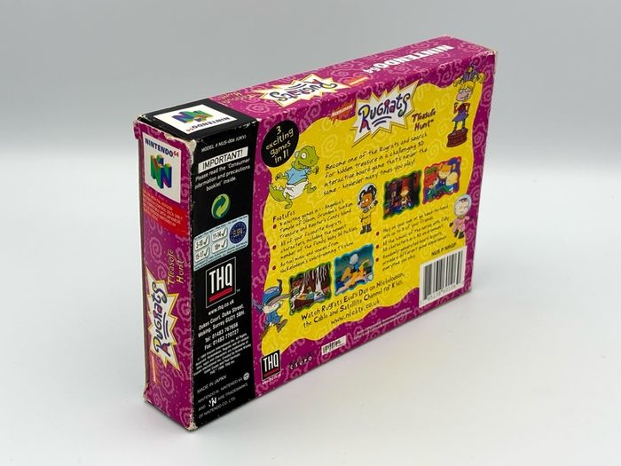Rugrats Treasure Hunt for Nintendo N64 - Boxed