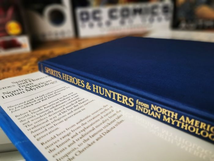 Spirits, Heroes and Hunters from North American Indian Mythology ! Hardcover ! 1981 ! by Eurobook !