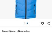 TrespassJunior Boys Jetty Padded Waterproof Gilet Vest Ultramarine Bew