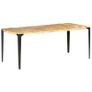Dining Table 180x90x76 cm Solid Mango Wood Image 5