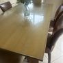Solid Oak Kitchen Table Image 2