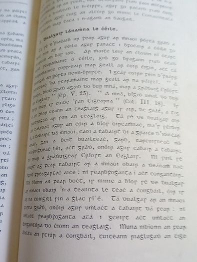 Religious  Irish Book
