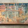 Print on board The allegory of good and bad government by Lorenzetti Image 2