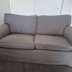 Ikea Ektorp grey 2 seater sofa