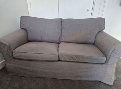 Ikea Ektorp grey 2 seater sofa