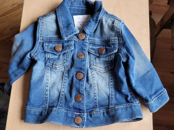 Denim dungarees and jacket - Baby 0-3 months