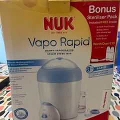NUK Vapo Rapid Steam Steriliser