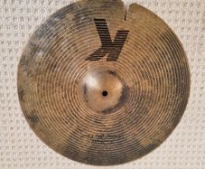 Zildjian K Custom Special Dry Crash Cymbal Cracked Damaged Broken Repaired 16"
