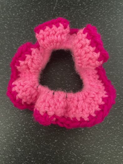 crocheted scrunchies