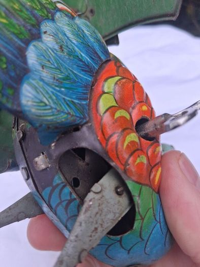 Rare Ges Geschutzt Wind up Turkey