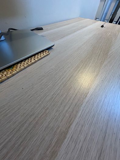 Ikea Langkapten White Oak Desk