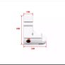 P2015 Repair Bracket for VW Audi Skoda Seat 2.0 TDI CR alu manifold 03L129711E Image 2