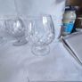6 x Vintage 275ml Tutbury Lead Crystal Brandy Balloons Image 7